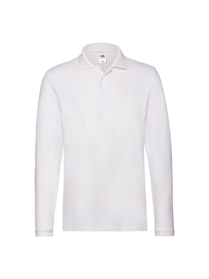 Fruit Of The Loom Polo Hombre Premium Blanco