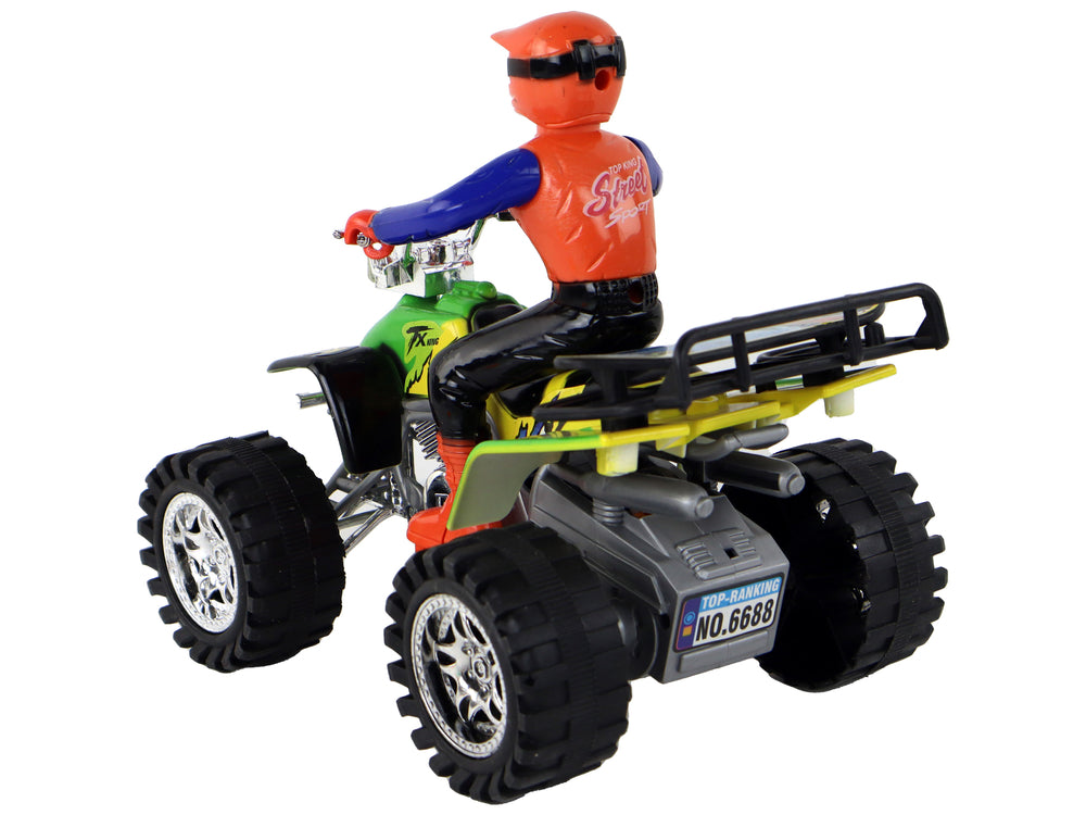 Quad Motor Four Wheel Off-road Friction Drive