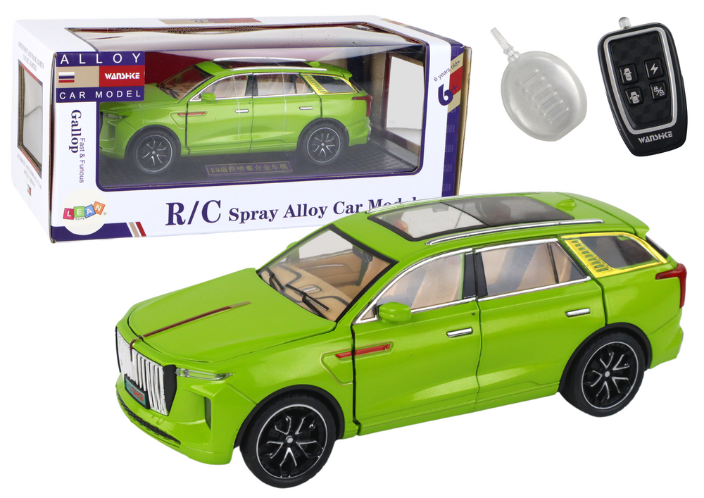 Aluminum Rc Car Model 1:24 C Color Green