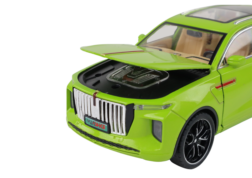 Aluminum Rc Car Model 1:24 C Color Green