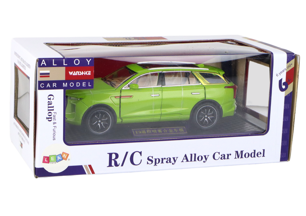Aluminum Rc Car Model 1:24 C Color Green
