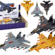 Airplane Model With Friction Drive Gray Black Or Yellow