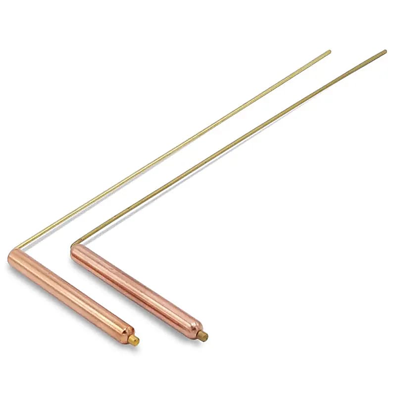 Dowsing Rod (pair) Brass/copper - 34x13 Cm