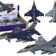 Model Of A Friction Driven Airplane Navy Blue Or Gray
