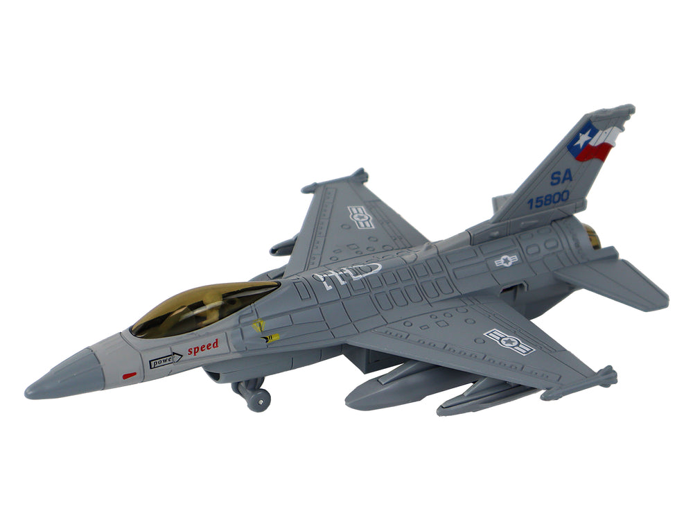 Model Of A Friction Driven Airplane Navy Blue Or Gray