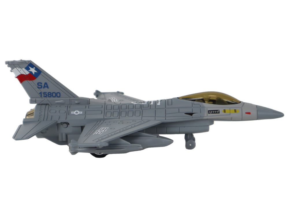 Model Of A Friction Driven Airplane Navy Blue Or Gray