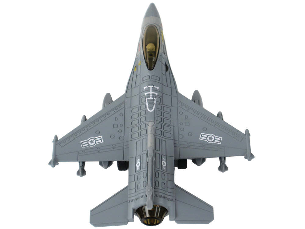 Model Of A Friction Driven Airplane Navy Blue Or Gray