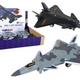 Model Of A Friction Driven Airplane Black Or Gray