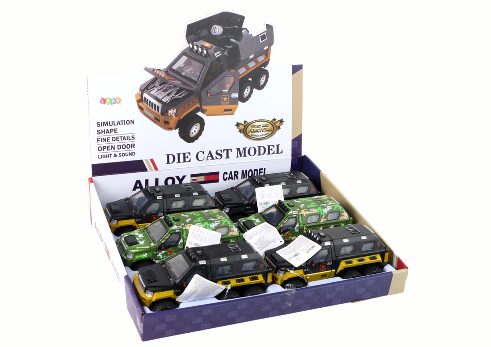 Car Vehicle With Cannon Inside Sound Lights 3 Colors
