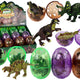 Dinosaur Figurine Egg 3 Colors 9 Cm