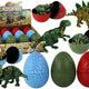 Dinosaur Figurine Egg 3 Colors 9cm