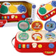 Red Sensory Educational Board For Children