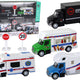 Camper Truck Ambulance Ice Cream Parlor With Friction Drive 1:87 A