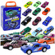 Friction Drive Vehicle Set 12 Ele Metal 1:64