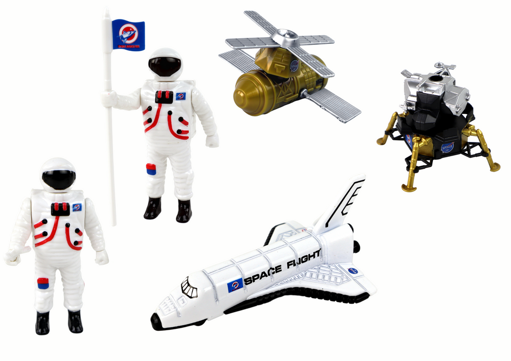 Sada figurek Space Truck Rocket 15 El.
