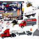 Sada figurek Space Truck Rocket 15 El.