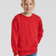 Fruit Of The Loom Kids Classic Set-⁠in Sweat Aweatshirt Rojo