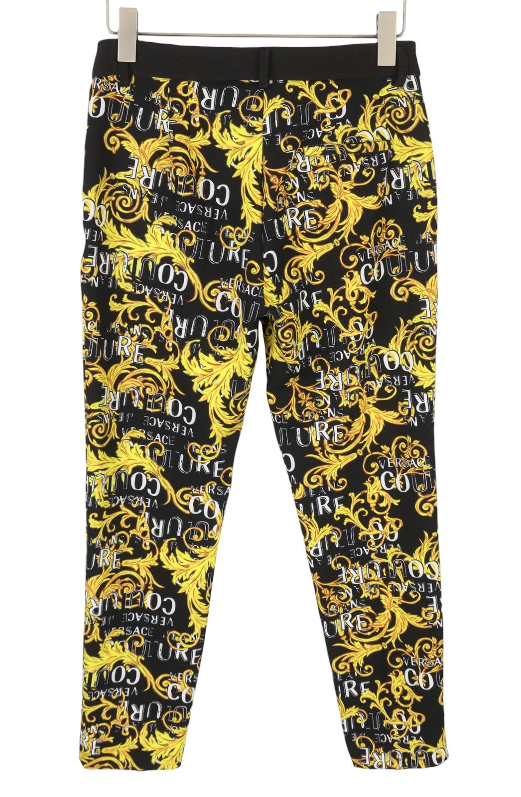 Versace Jeans Couture Cady Bistretch Print Logo Dame Buksenkle Rrp350