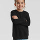 Fruit Of The Loom Kids Classic Set-in Sweat Sweatshirt Negro