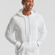 Lekka bluza z kapturem Fruit Of The Loom Blanco