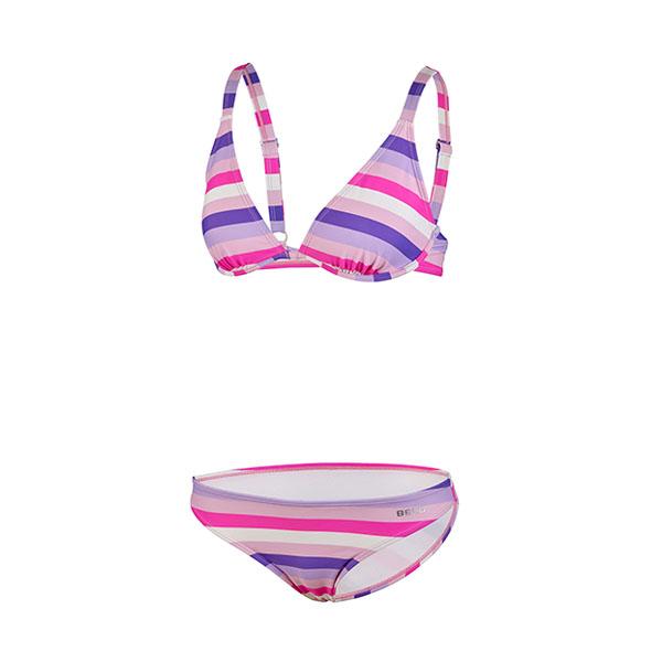 Beco Fresh Stripes Bikini | B Cup | Wire-bra | Pink