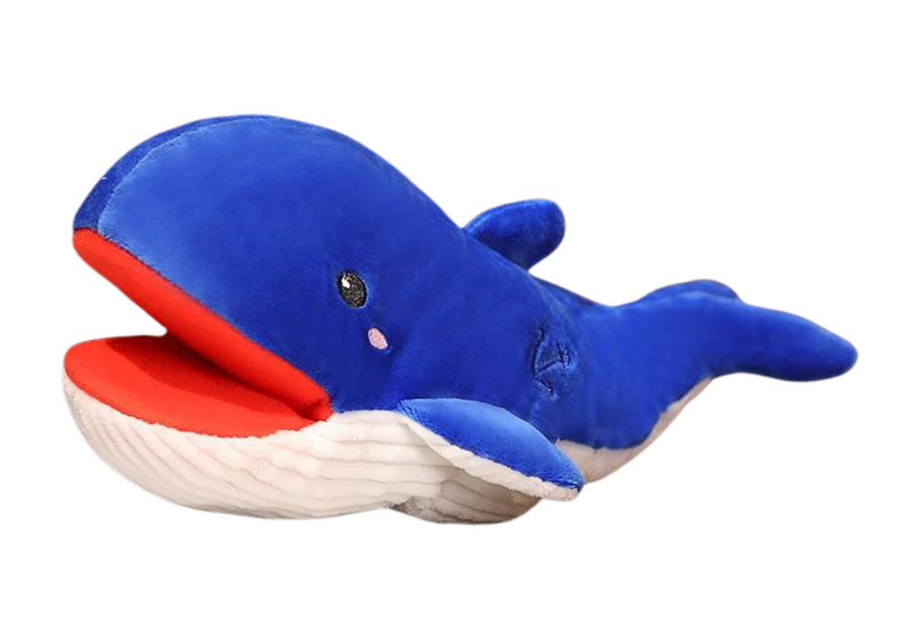 Plüschmaskottchen Blauwalpuppe 30 cm
