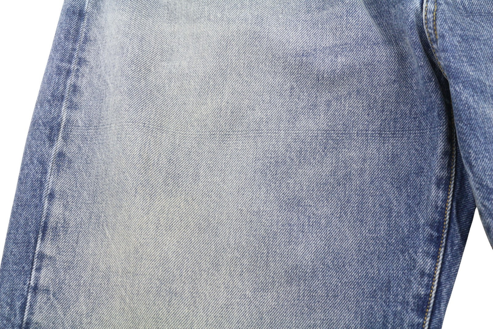 Jeans da donna X-bf con risvolto R13 29 Baffi blu Jasper sbiaditi ritagliati