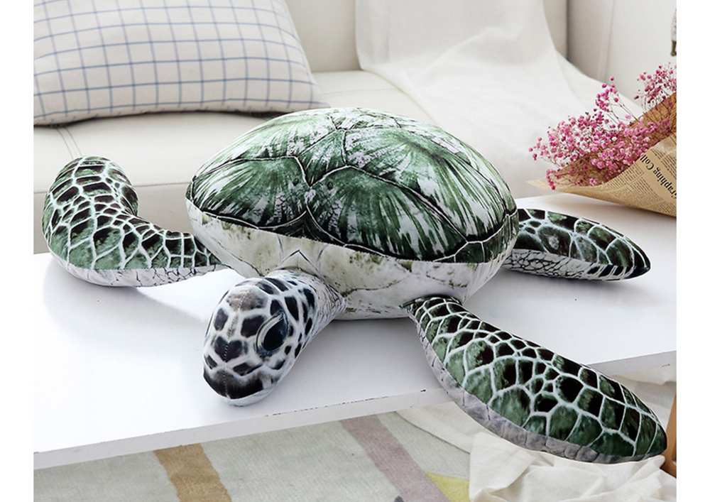 Plush Sea Turtle Mascot 55 Cm