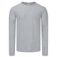 Класическа тениска с дълъг ръкав Fruit Of The Loom Iconic 150 Gris