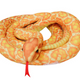 Plush Golden Snake Mascot 300 Cm