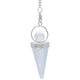 Pendulum Goddess Rockcrystal, заострен връх и сфера - 5 см