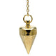 Pendule Laiton Plaqué Or - 18 G; 3 cm