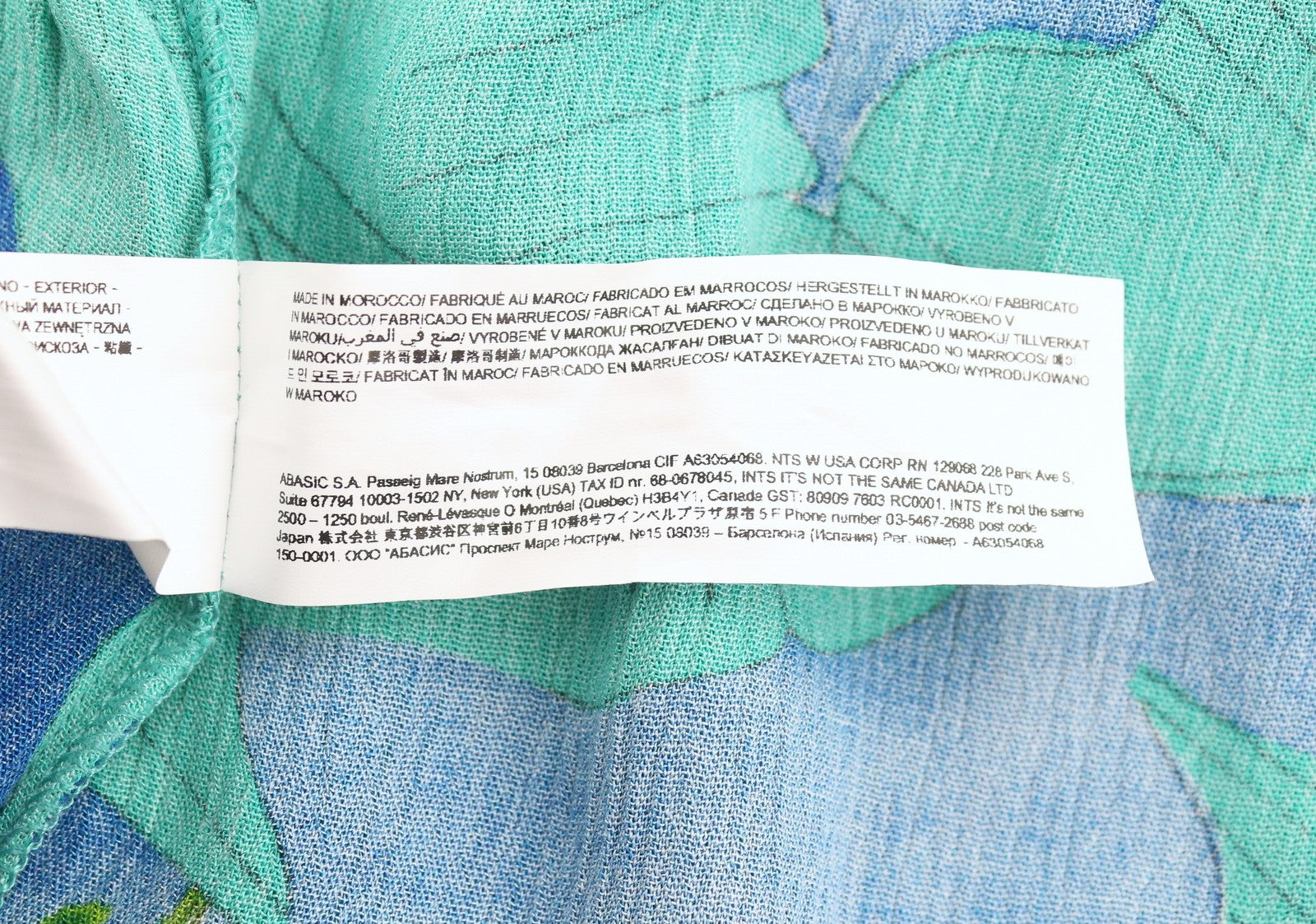 Dámská vesta Desigual Pahoa s květinovým potiskem s volánkovým výstřihem, rozděleným midi