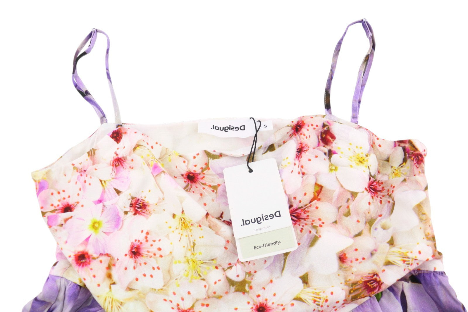 Desigual Vest Estrella Women Dressfloral Print Sleeveless Midi