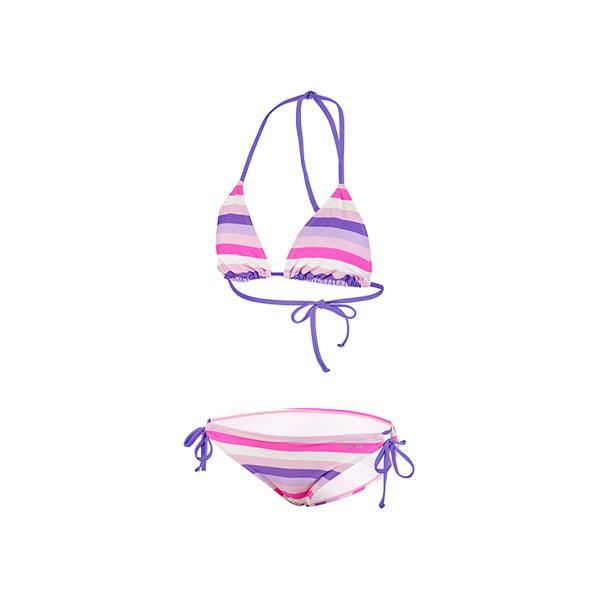 Beco Fresh Stripes Triangle Bikini | Pink