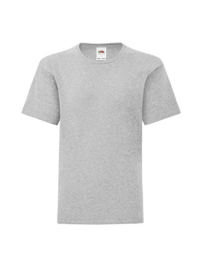 Camiseta Fruit Of The Loom Iconic 150 T Niña Gris