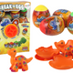 Cracking Dinosaur Egg Draw Colorful Shell 12 Pcs.