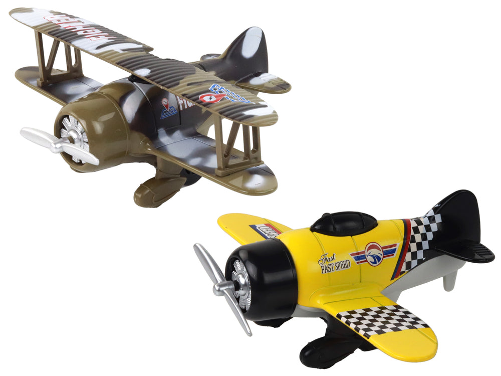 Airplane Powered Helicopter Aluminum Colorful Mix