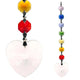 Metta Feng Shui Chakra Crystal String --set Of 3 Pcs - 20 Cm