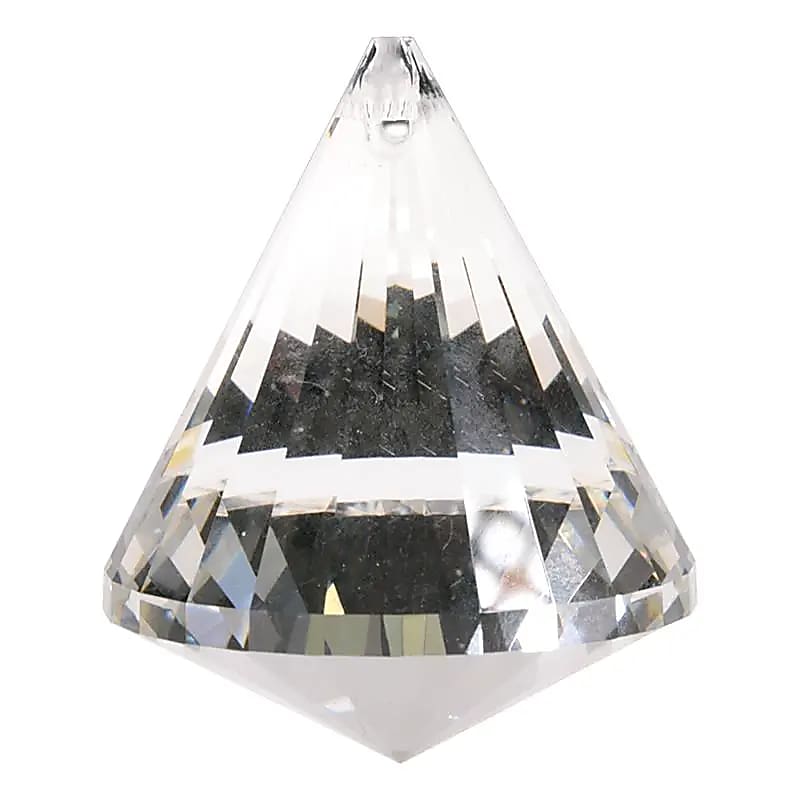 Sun Catcher Crystal Cone Aaa Quality -- sada 6 ks - 4,2 x 5,3 cm