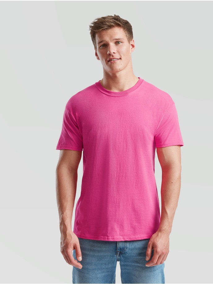 Fruit Of The Loom Original T Felnőtt póló Fucsia