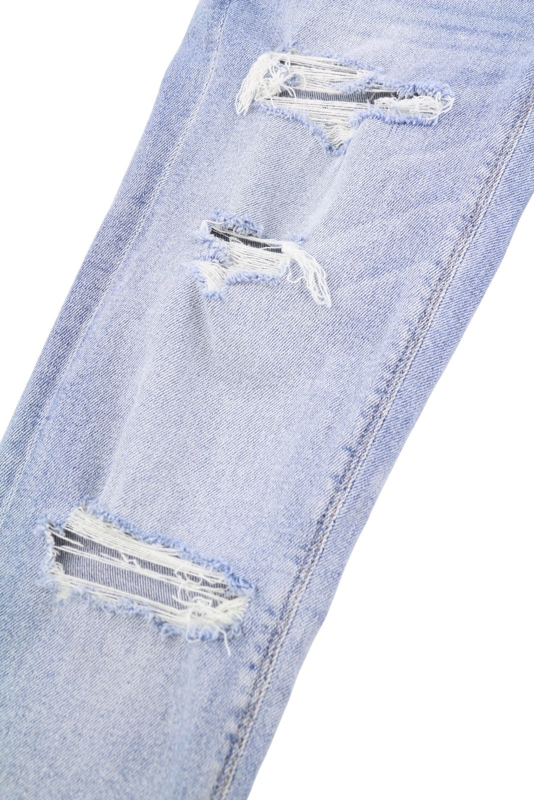 American Eagle Outfitters Tomgirl Donna Jeansslashed Sky Stretch Distress