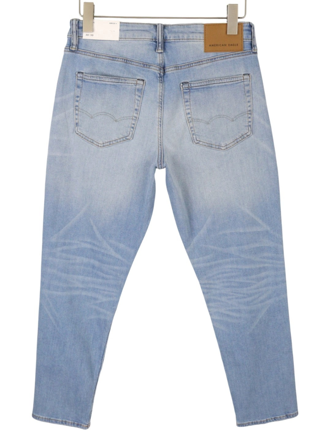 American Eagle Outfitters Airflex+ Men Jeansathletic Light Wash Blue