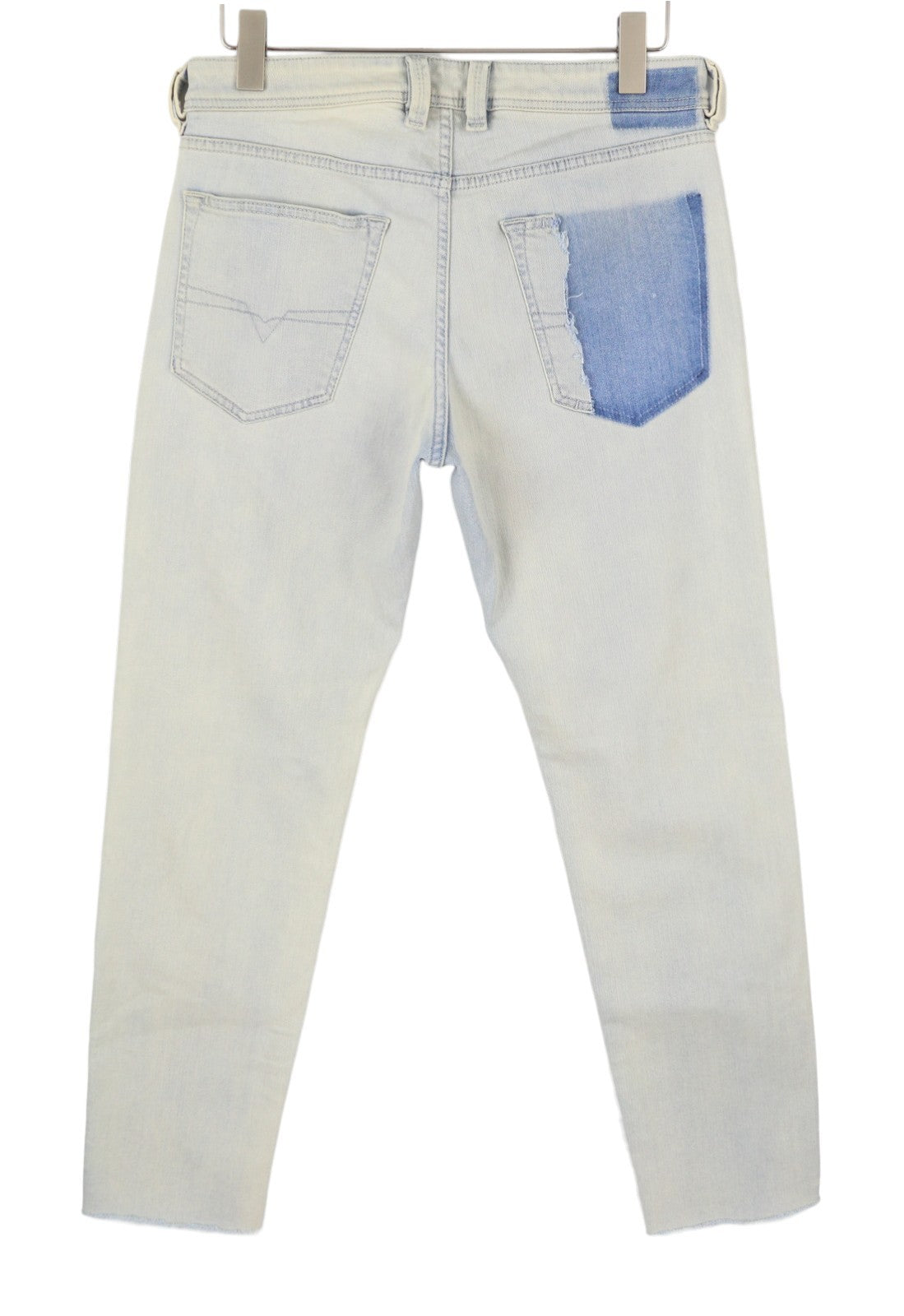 Diesel Larkee-beex-r 084tk Men Jeansblue Faded Regular Tapered Stretch