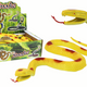 Artificial Rubber Snake Yellow With Red Patches Structural