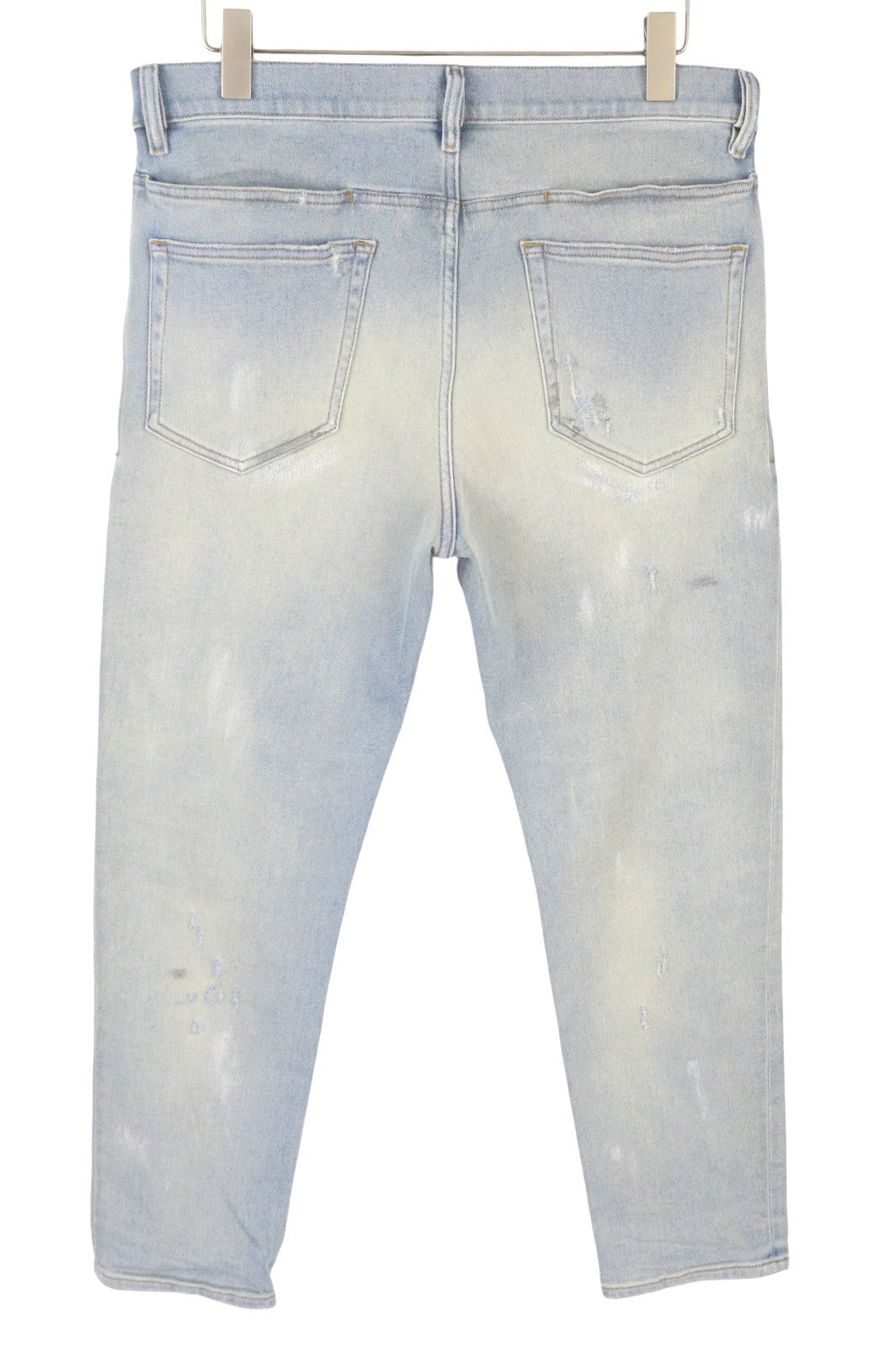 Diesel D-eetar 081ak Heren Jeansblauw Whiskers Faded Painted Dirty Look