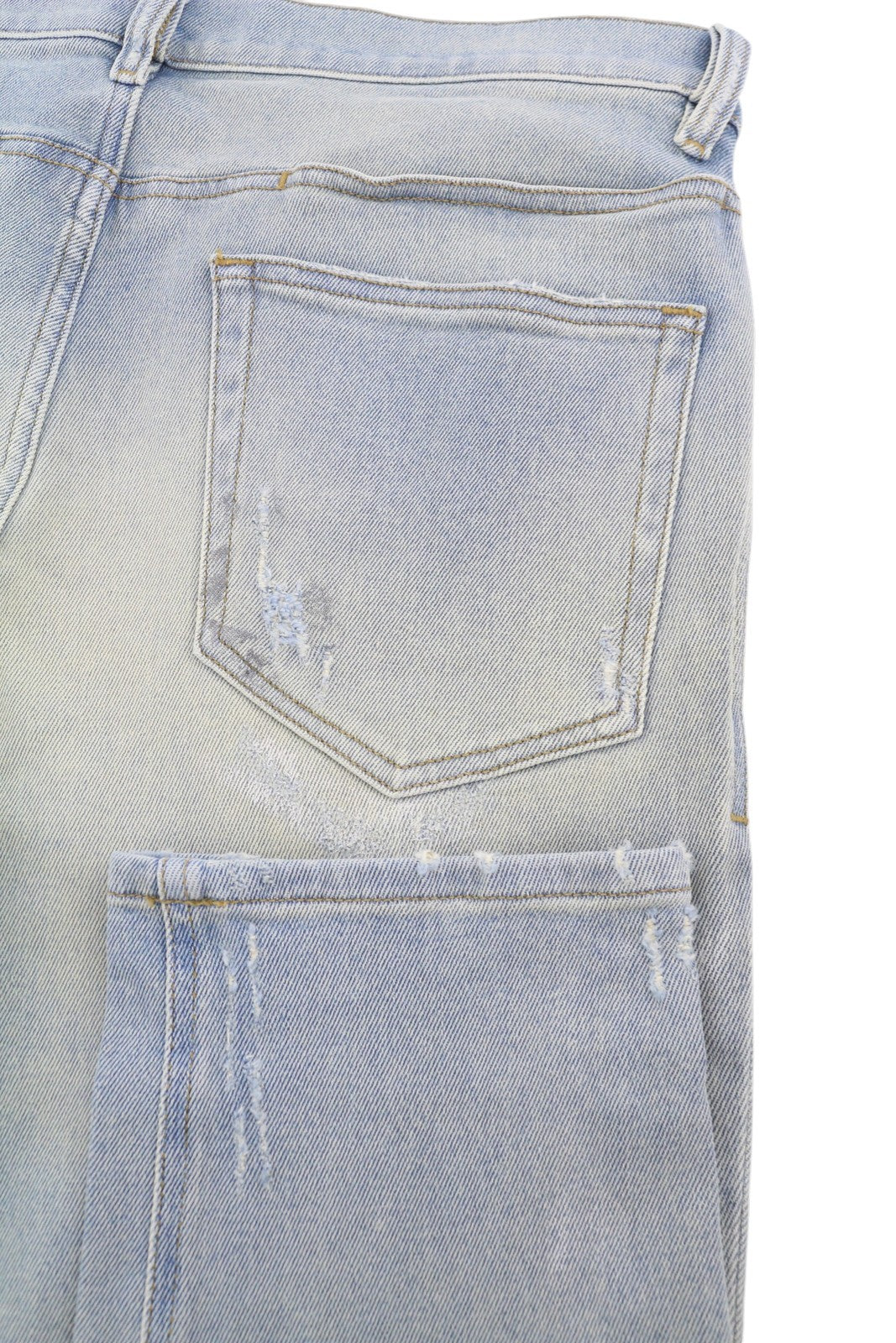 Diesel D-eetar 081ak Heren Jeansblauw Whiskers Faded Painted Dirty Look