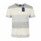 Gant Melange Block Ss Men T-shirtgrey Striped Tricot Short Sleeve