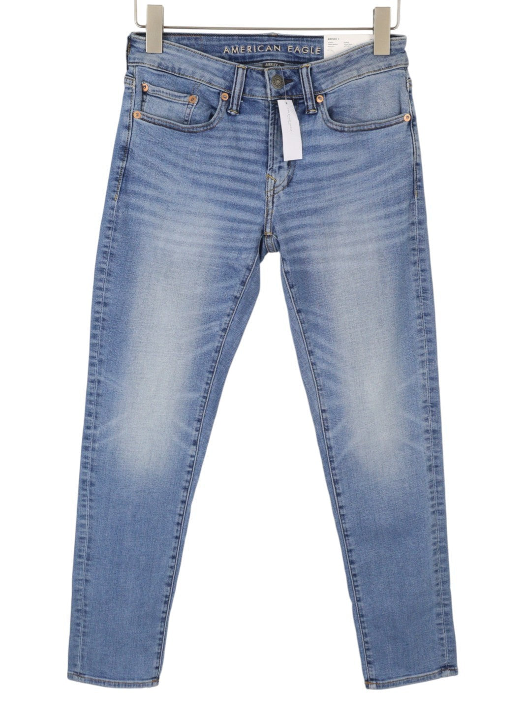 American Eagle Outfitters Airflex+ Men Jeansskinny Fresh Bright Faded