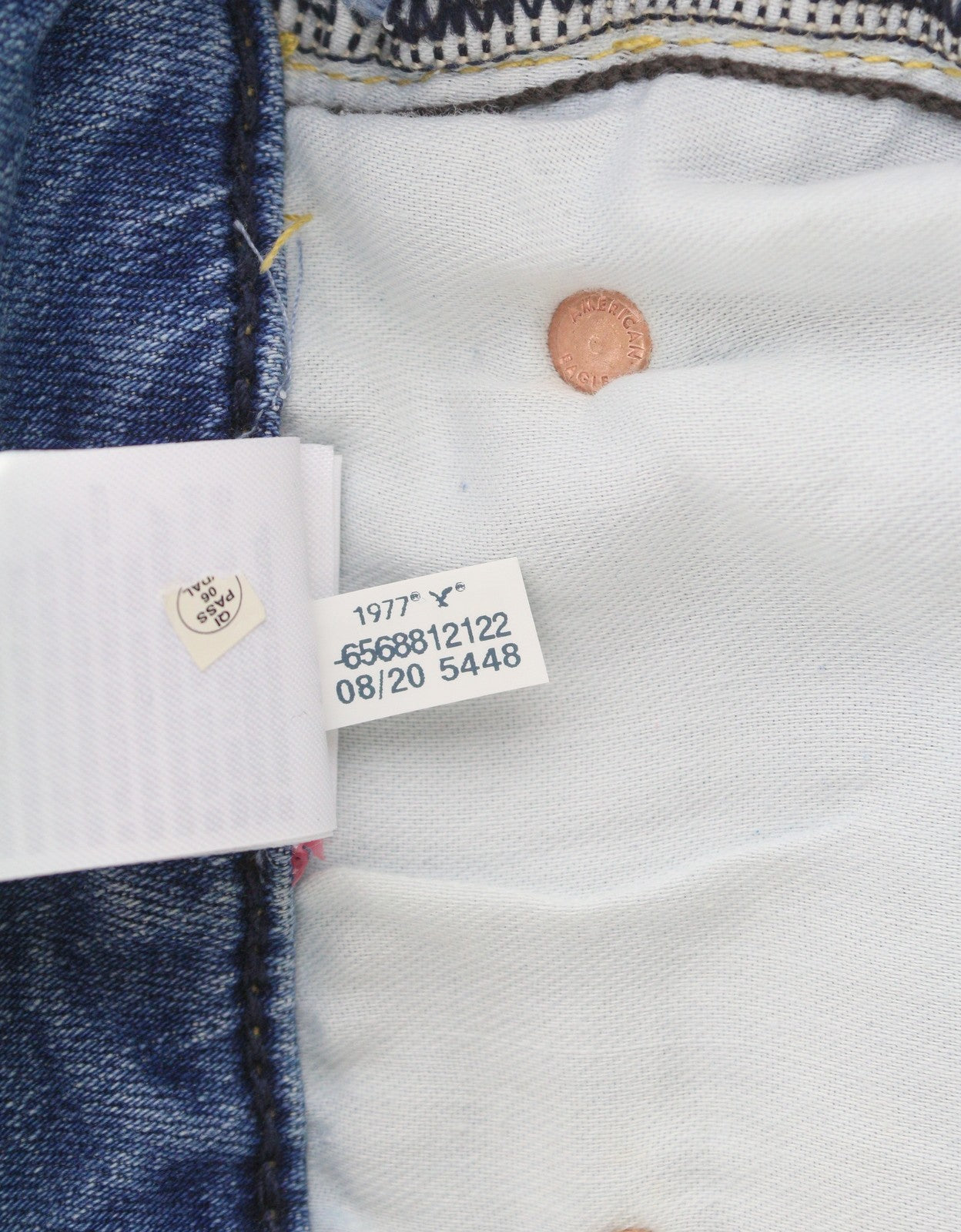 American Eagle Outfitters Airflex+ Men Jeansskinny Fresh Bright Faded